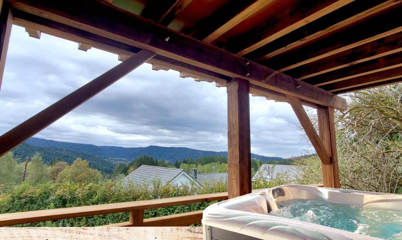 Gite Panoramique Et Spa De Liezey La Source Exterior photo
